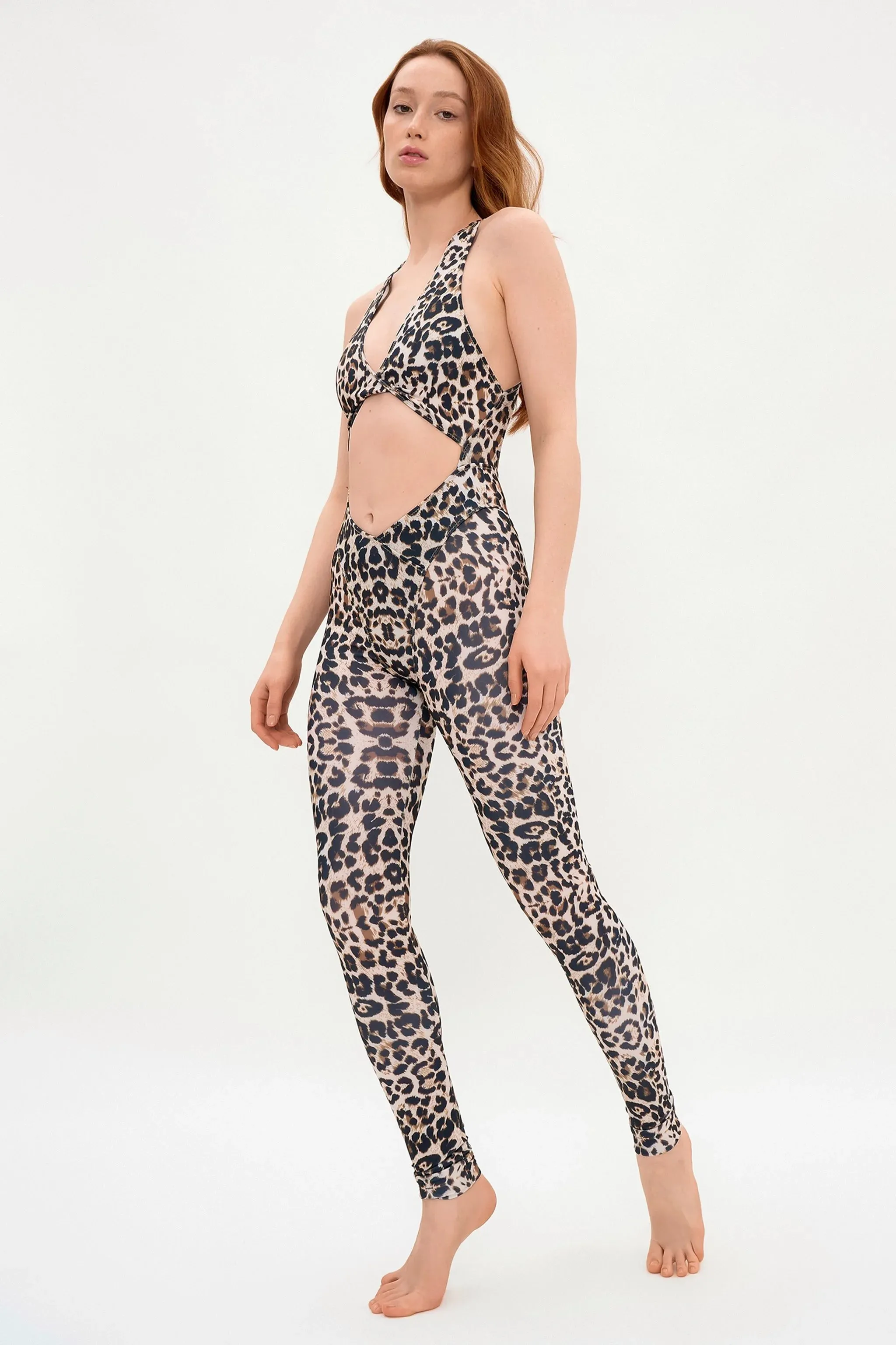 Benita Jumpsuit - Leopard