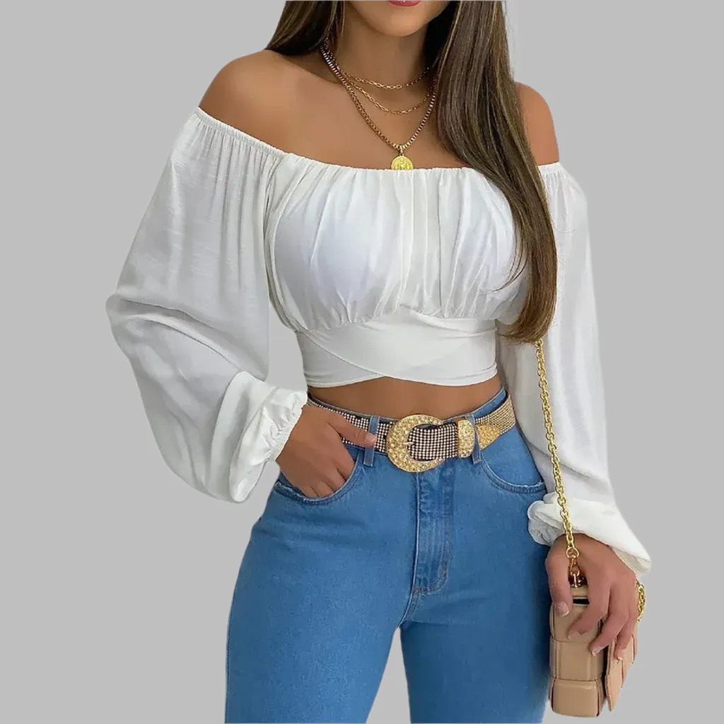 Beth – Chic Women's Off-Shoulder Top