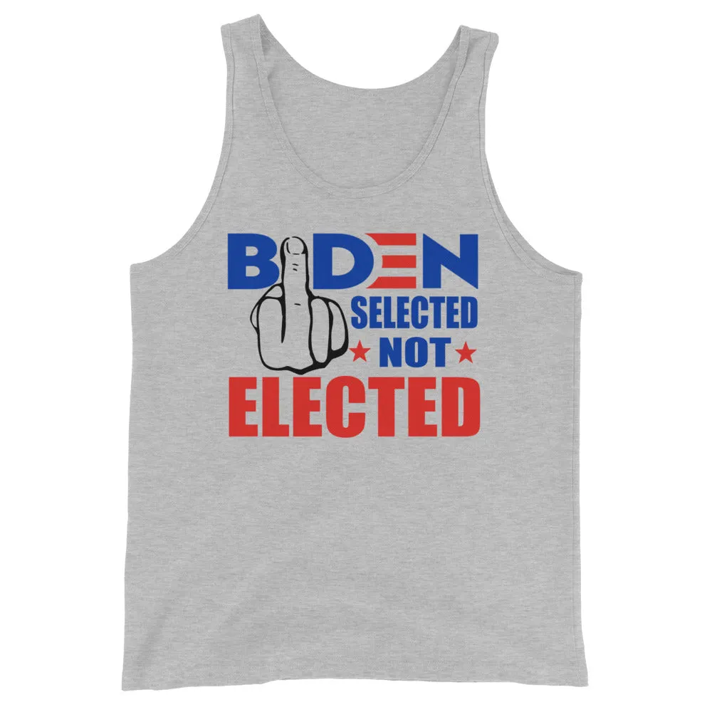 Biden selected not Elected Unisex Tank Top