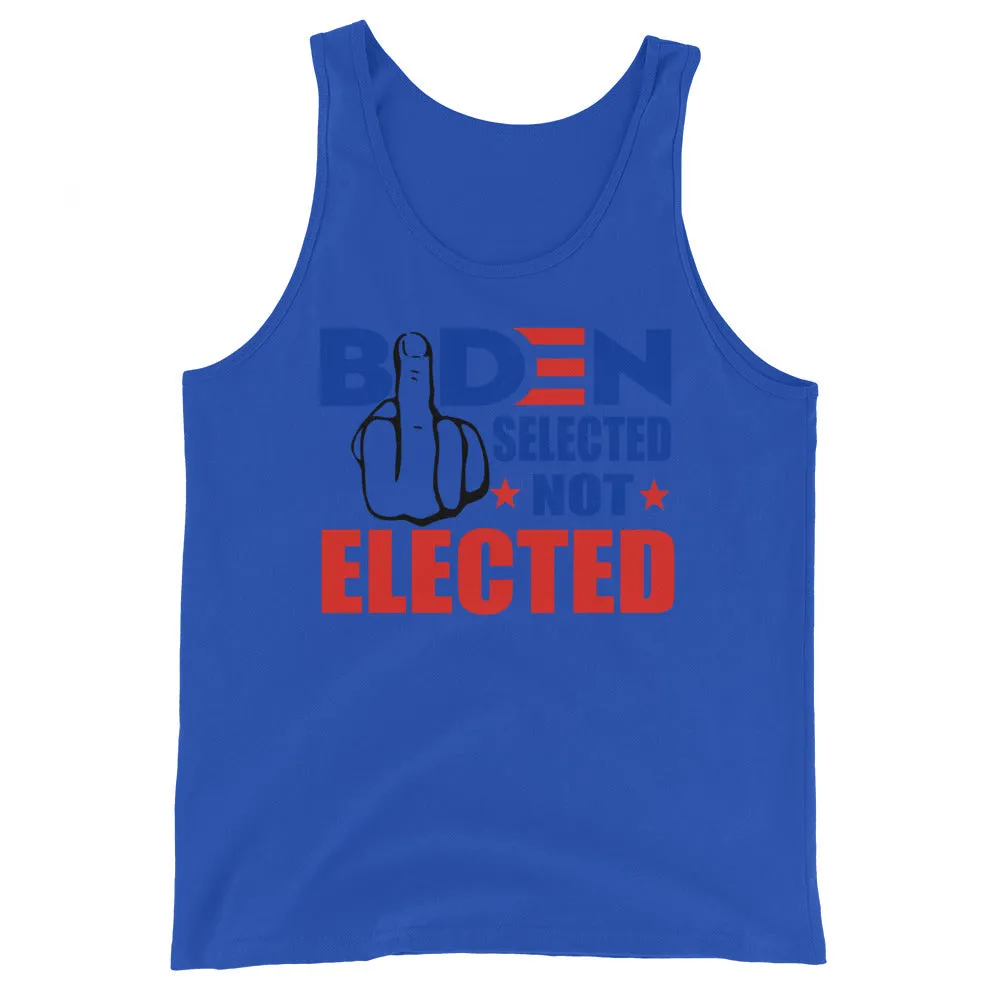 Biden selected not Elected Unisex Tank Top