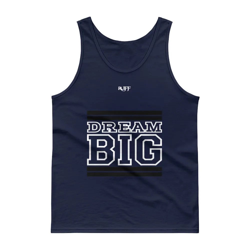 Black and White Dream Big Tank tops