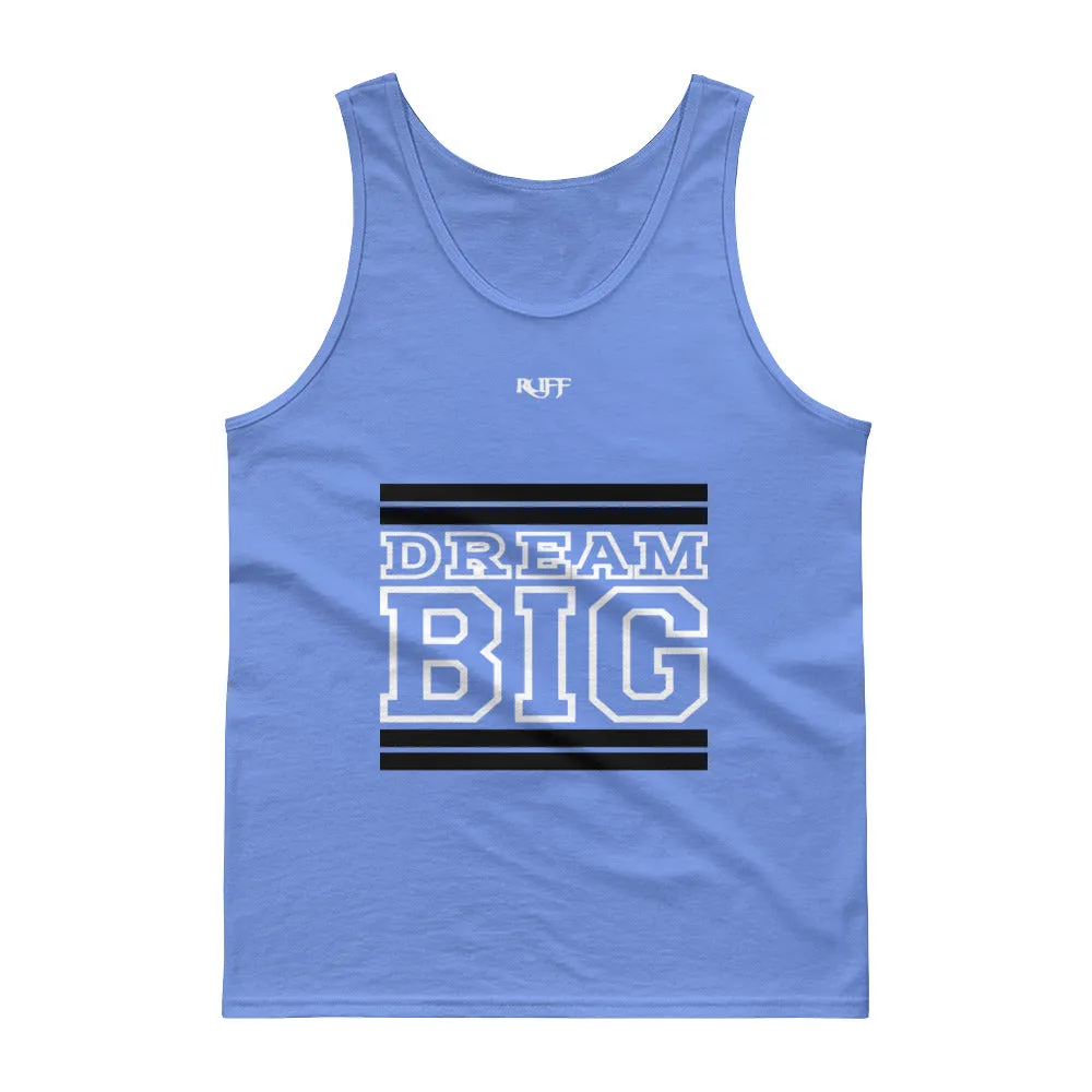 Black and White Dream Big Tank tops