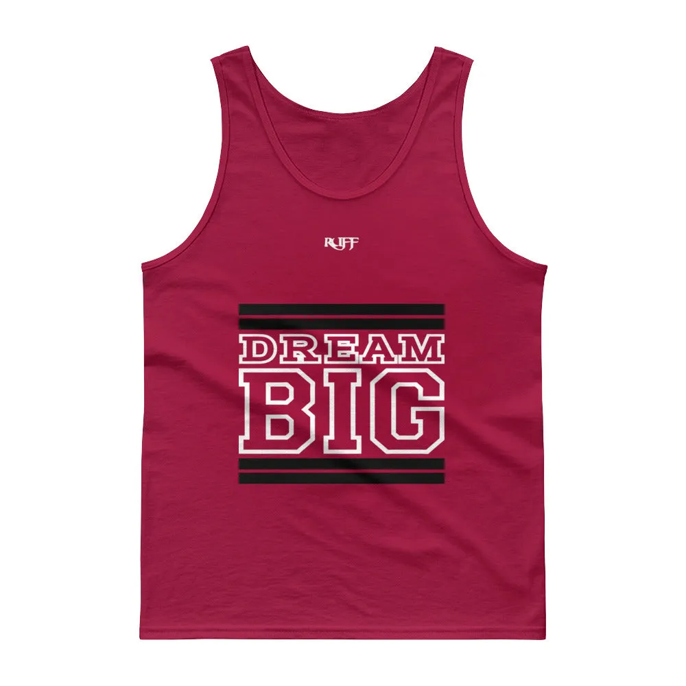 Black and White Dream Big Tank tops