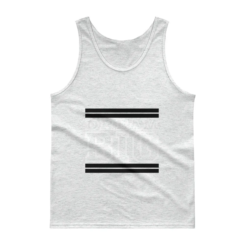 Black and White Dream Big Tank tops