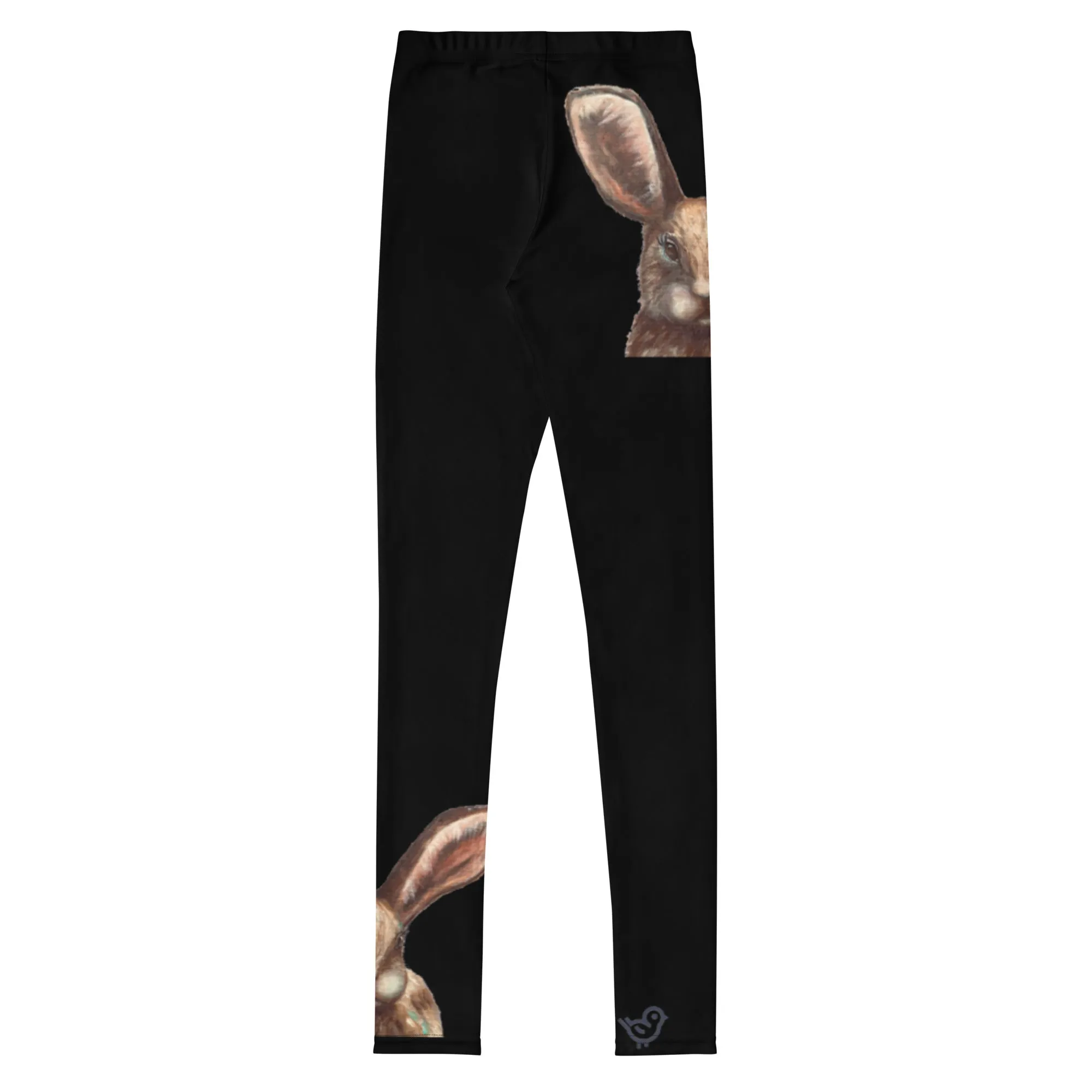 Black Bunny Girls Leggings