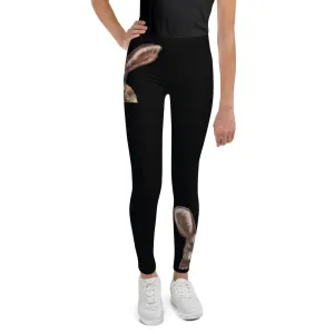 Black Bunny Girls Leggings