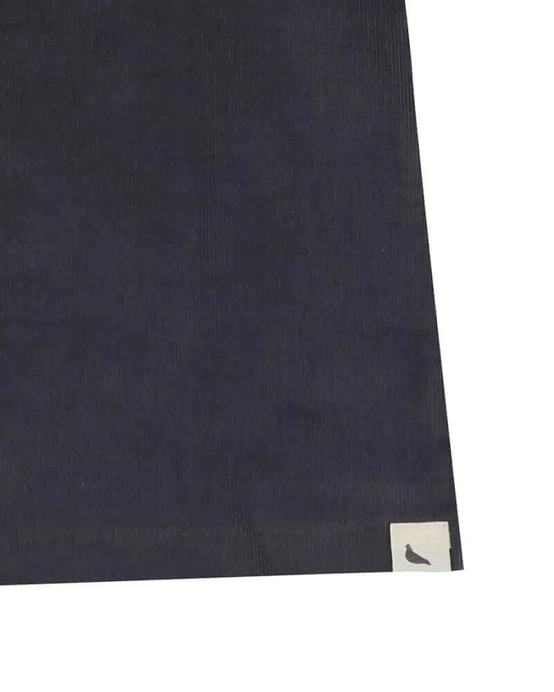Black Corduroy Pinafore Dress