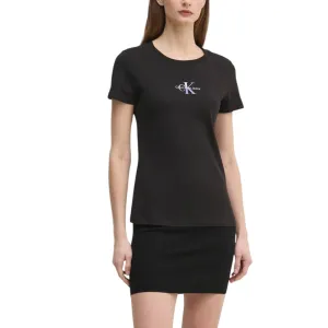 Black Cotton Rigenerato Tops & T-Shirt