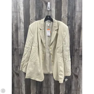 Blazer By Talbots In Cream, Size: 20