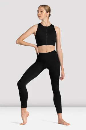 Bloch - Kya Zip Front Crop Top - Z1065