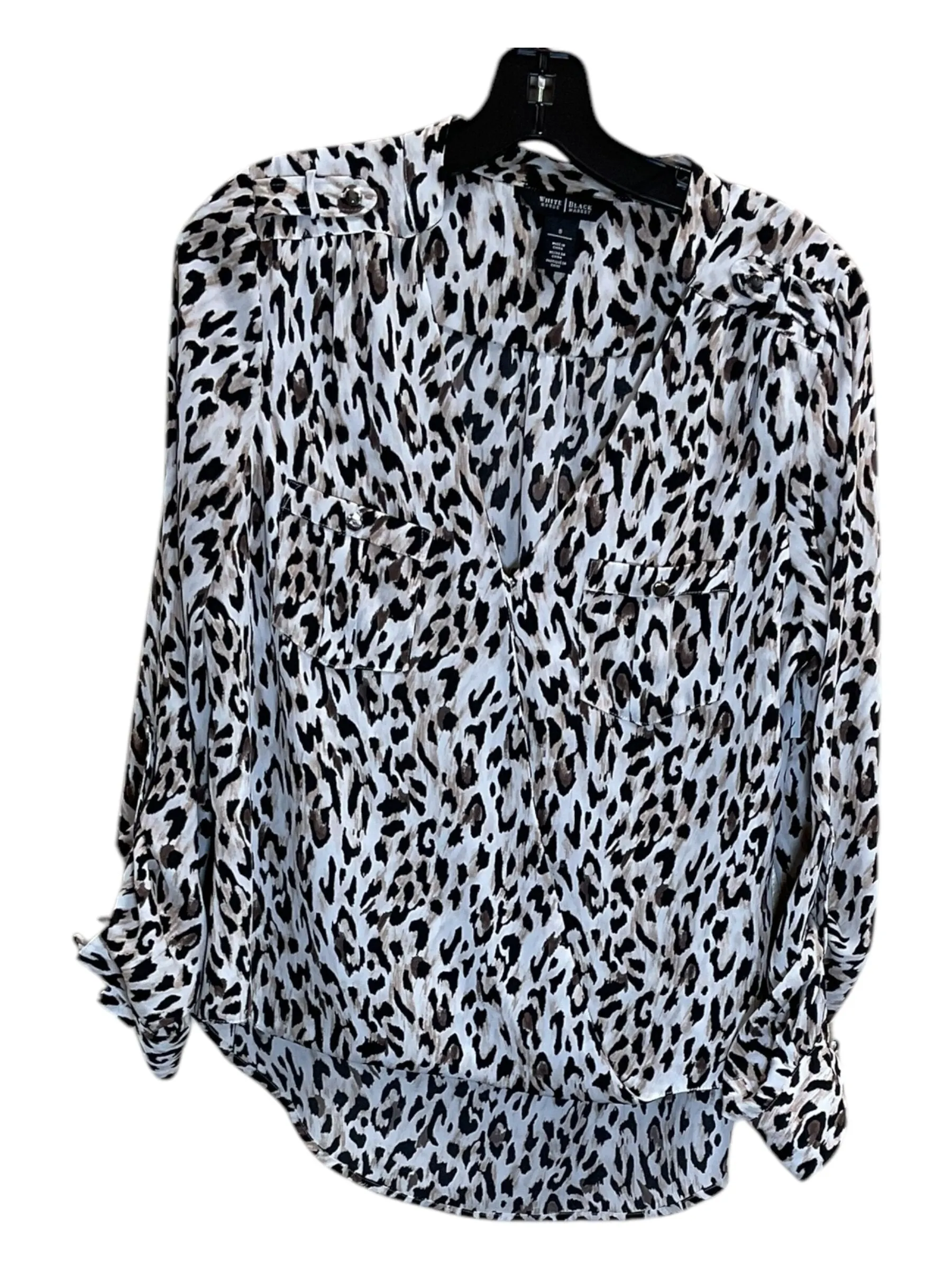 Blouse Long Sleeve By White House Black Market  Size: M