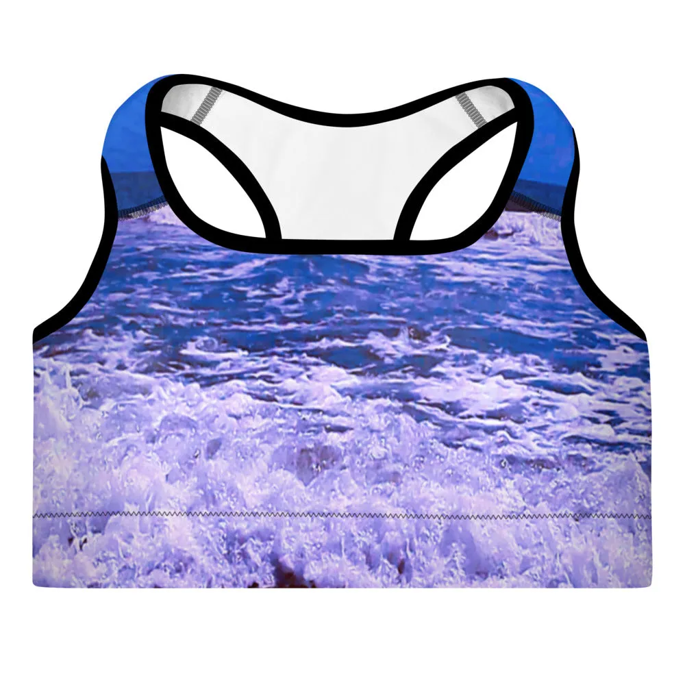 Blue Ocean Padded Sports Bra
