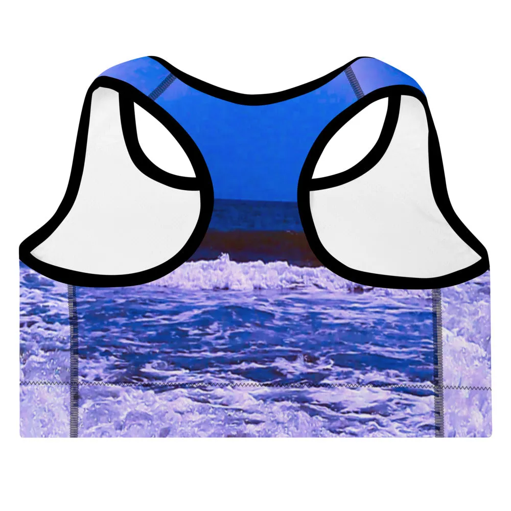 Blue Ocean Padded Sports Bra