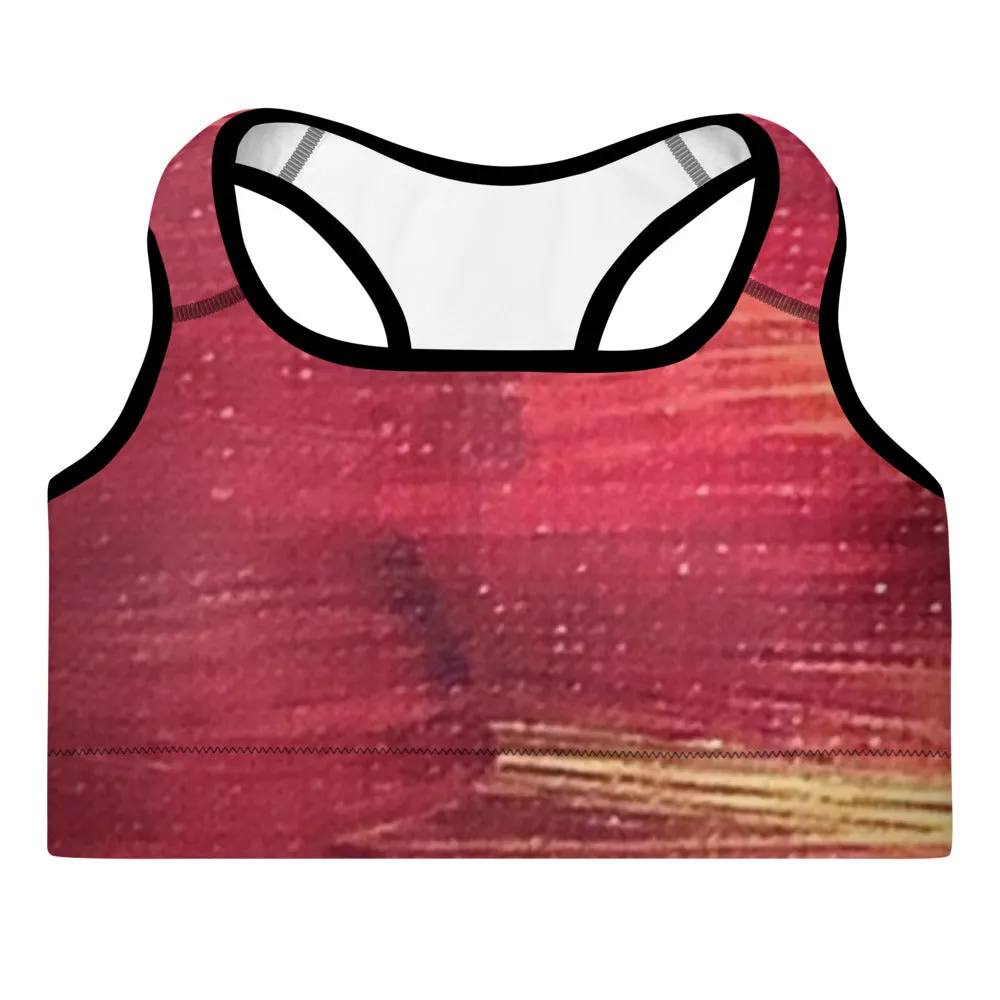 Blush Padded Sports Bra