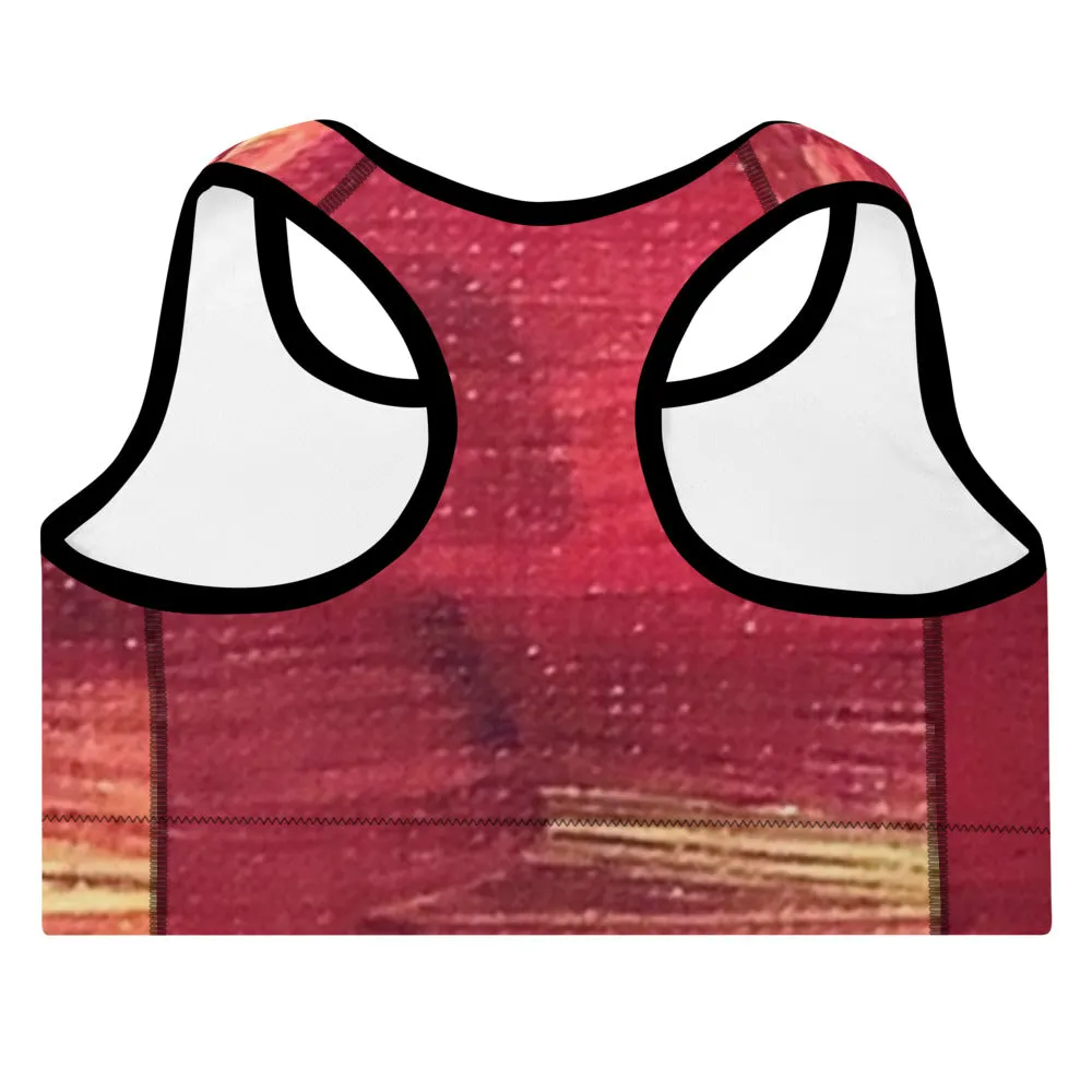 Blush Padded Sports Bra
