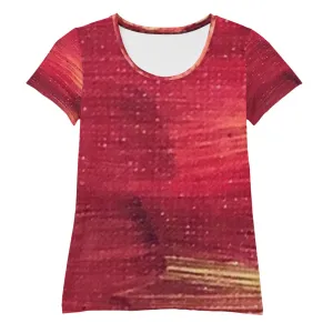 Blush  Women's Athletic T-shirt