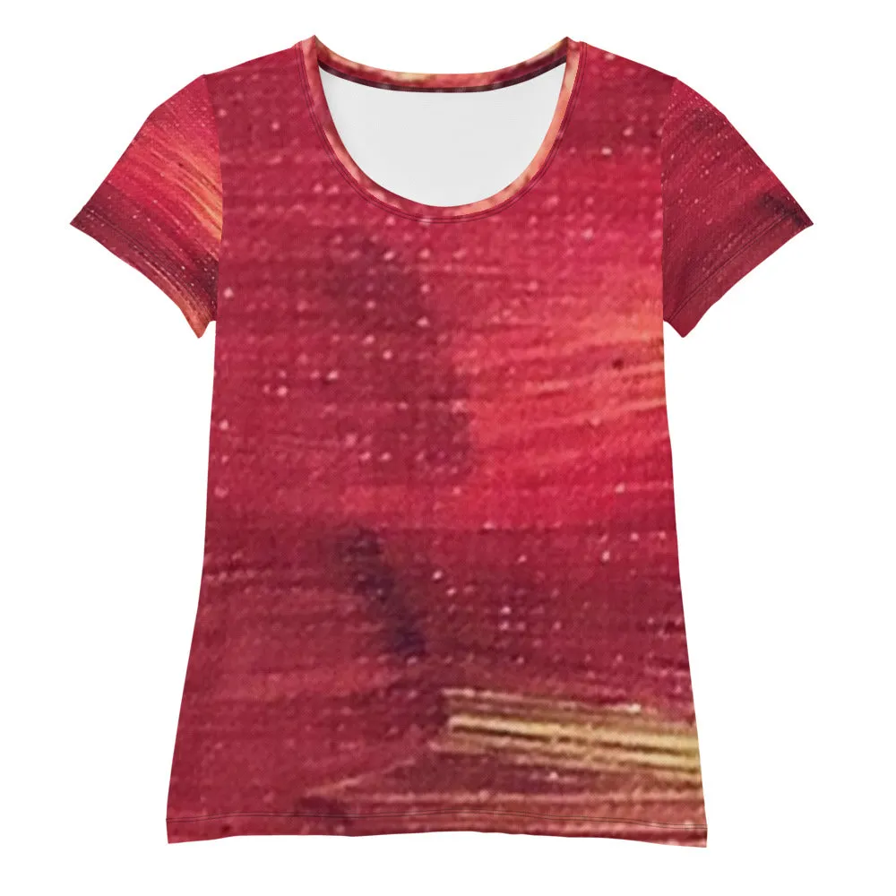 Blush  Women's Athletic T-shirt