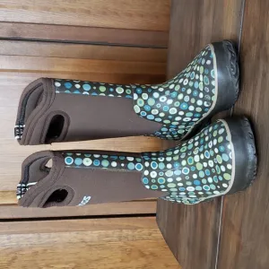 BOGS Girls Classic High Dots Boot Sz 10