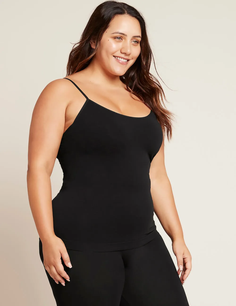 Boody Women's Cami Bamboo Viscose Classic Soft Elegance in a Camisole Black X-Large