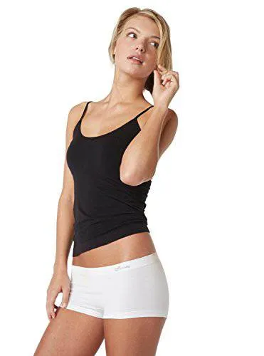 Boody Women's Cami Bamboo Viscose Classic Soft Elegance in a Camisole Black X-Large
