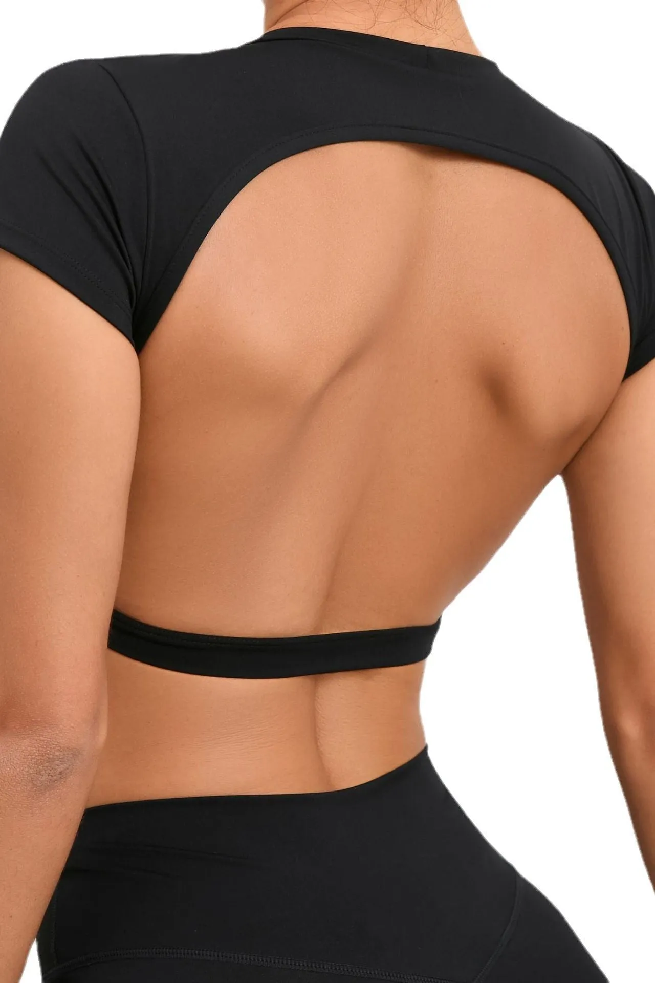 Braless Padded Nude Yoga Top for Comfort and Style
