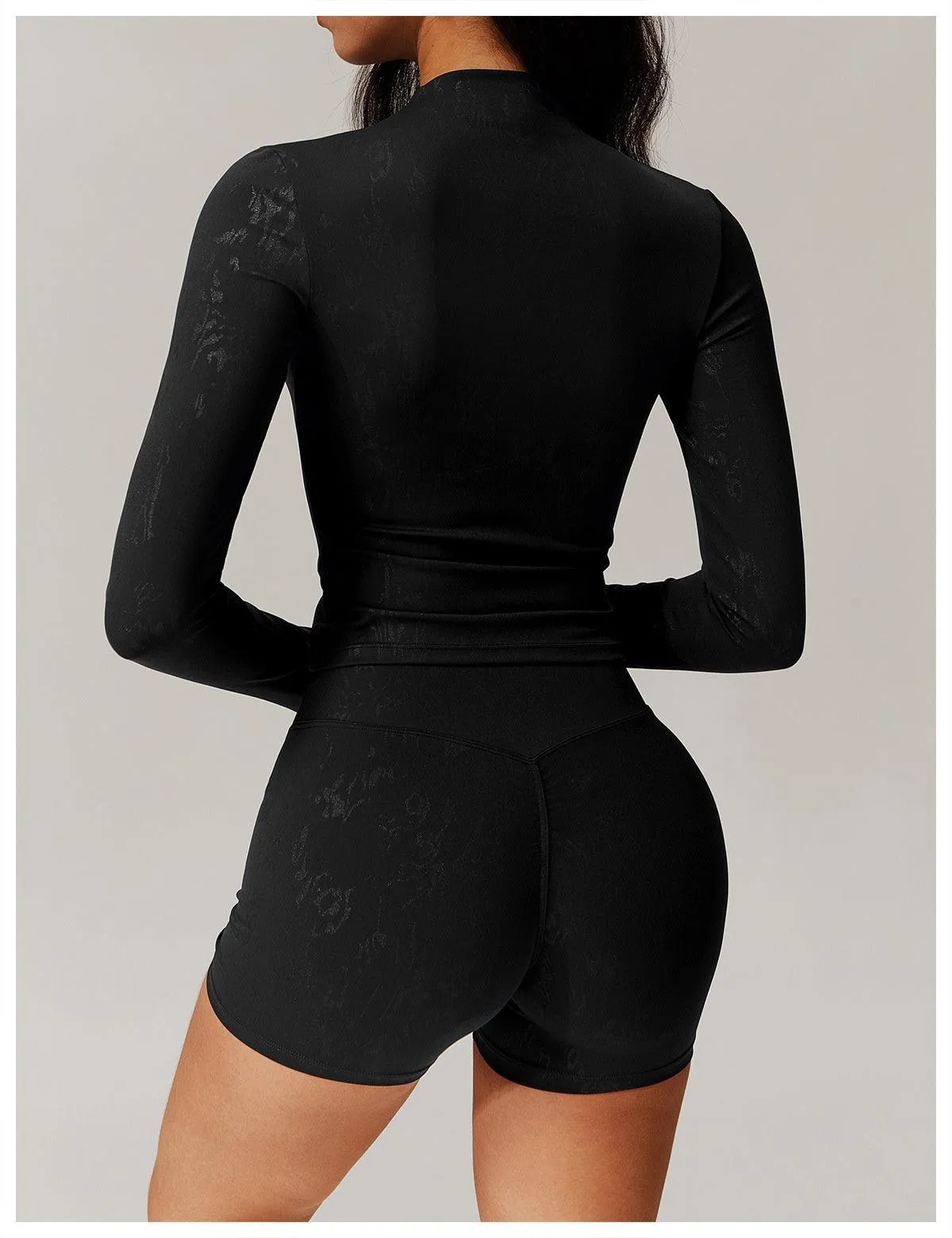 Bronzing Yoga Long Sleeve Top – Activewear