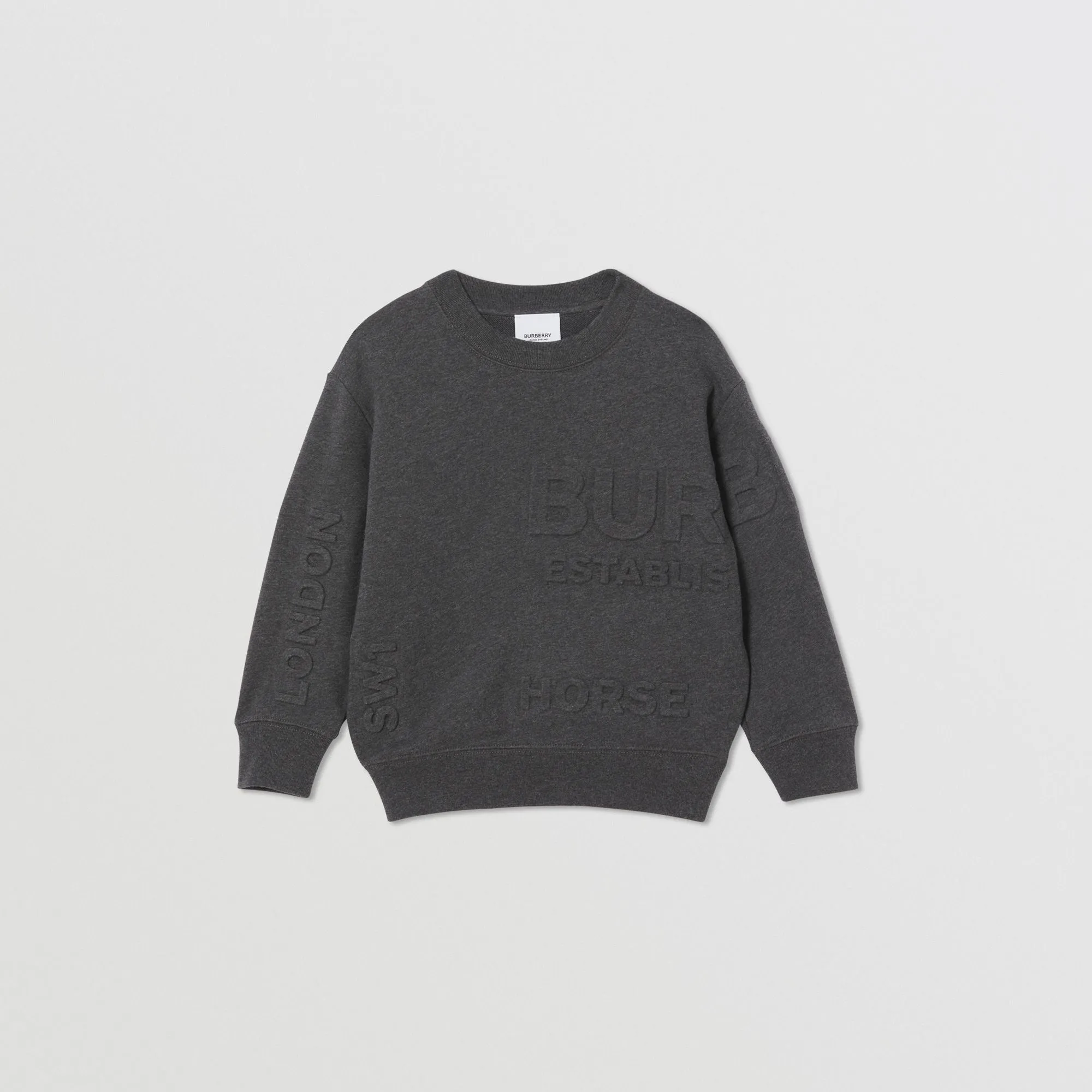 Burberry Grey Horseferry Print Sweatshirt