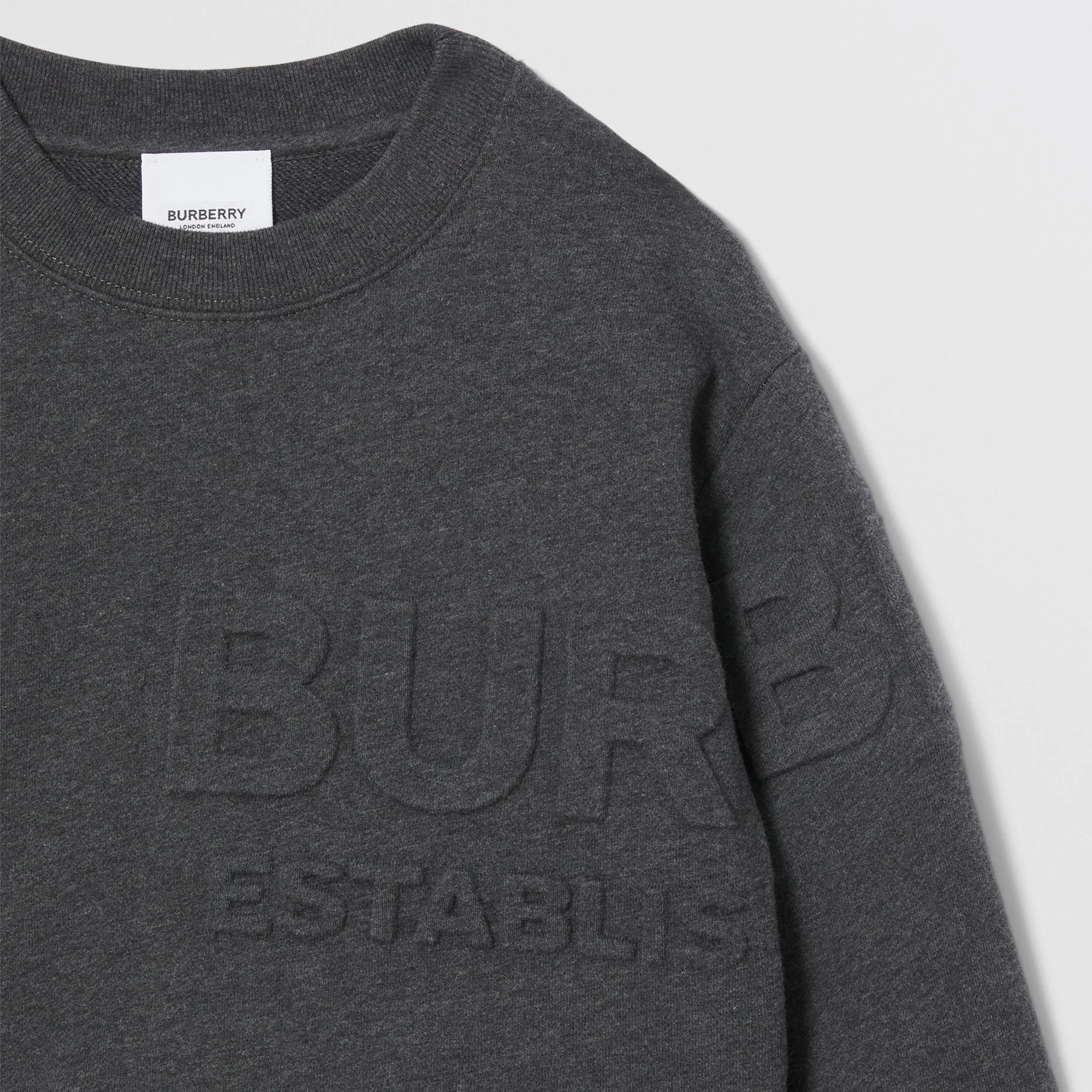 Burberry Grey Horseferry Print Sweatshirt