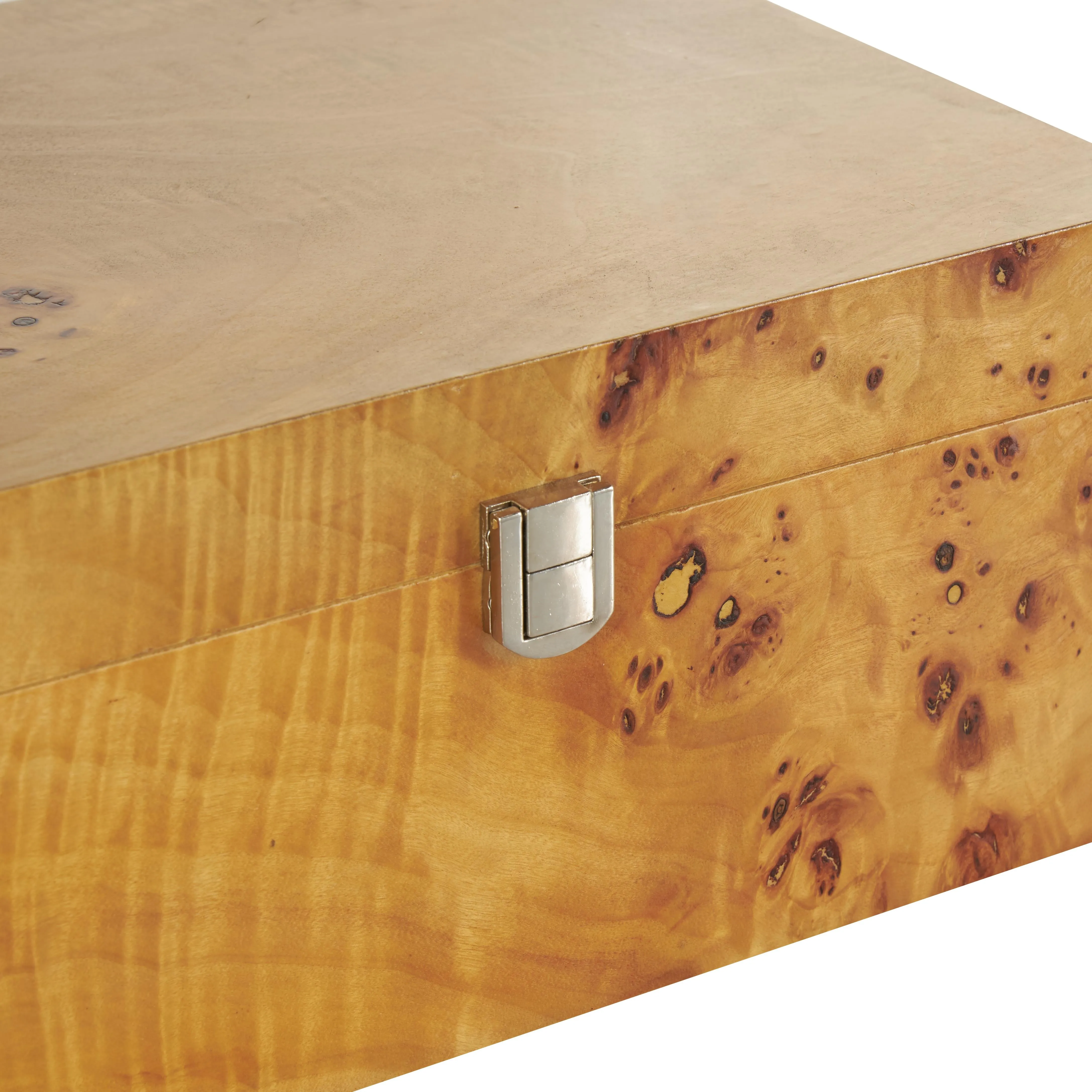 BURLED WOOD BOXES