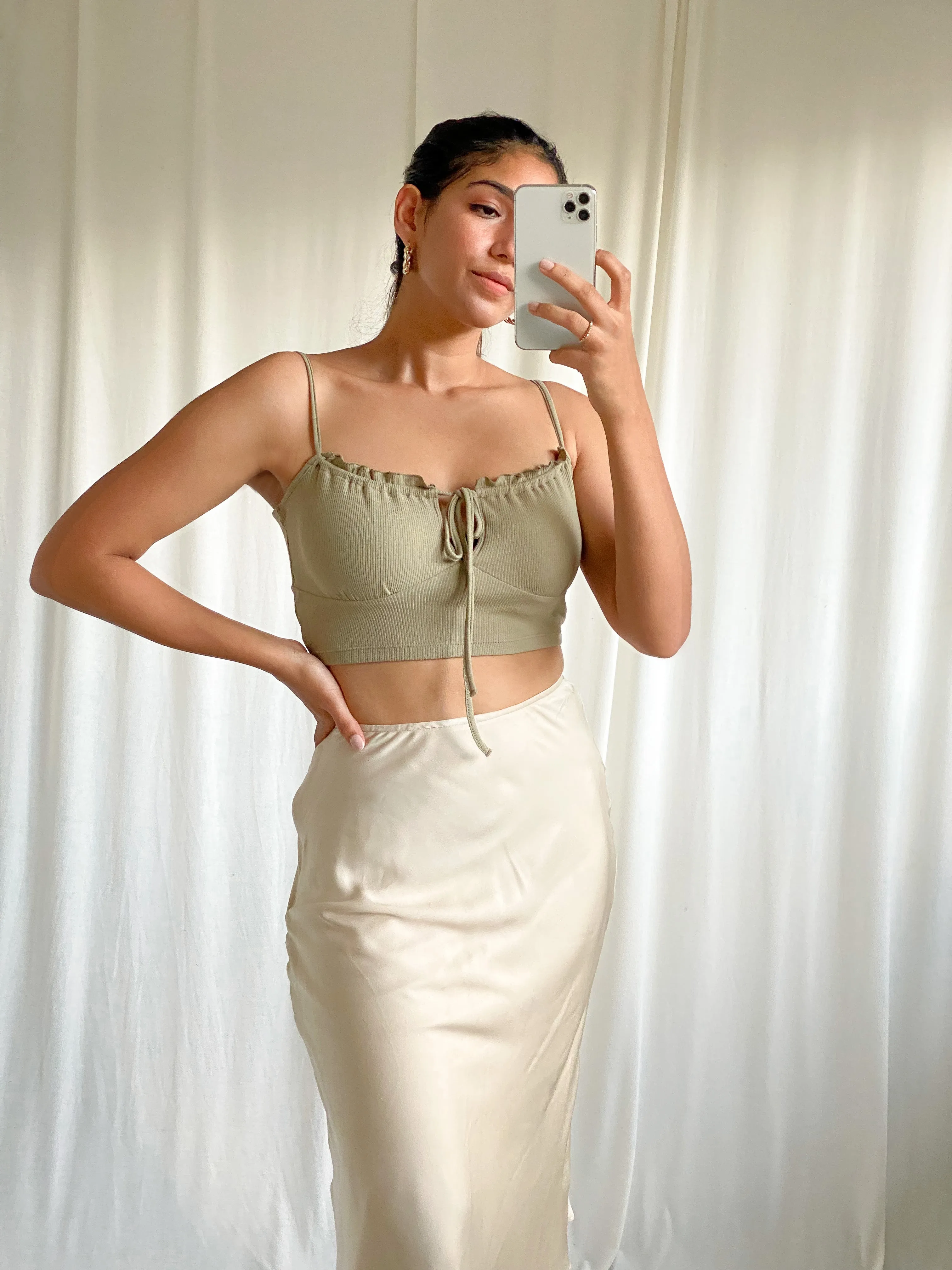 Bustier Crop Top