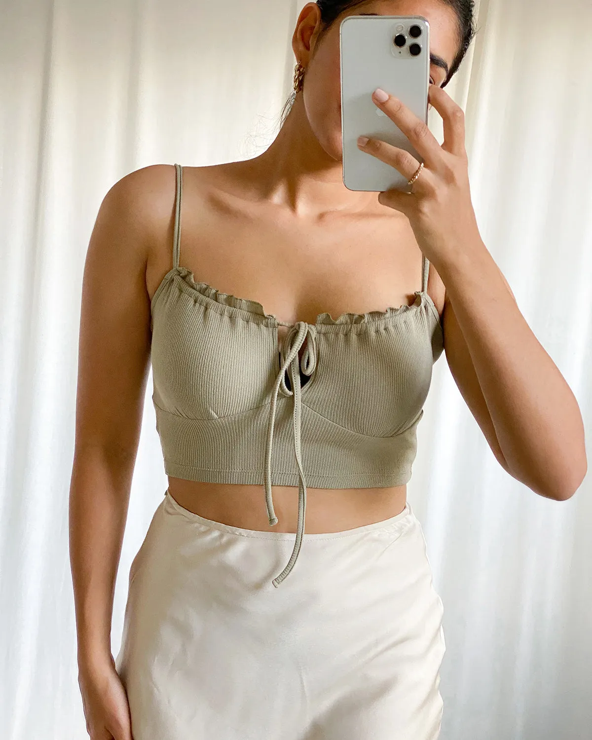 Bustier Crop Top