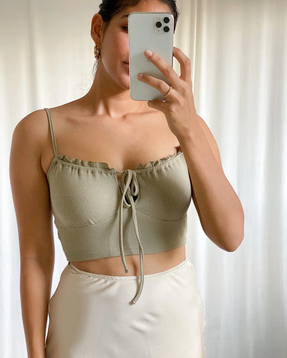 Bustier Crop Top
