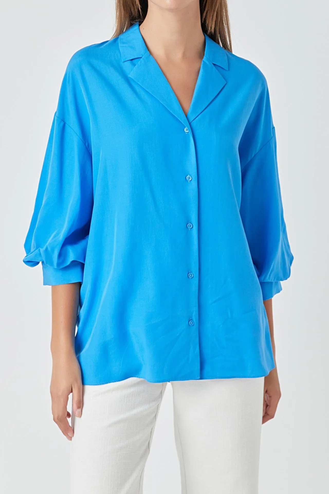 Button-Up Collared Shirt