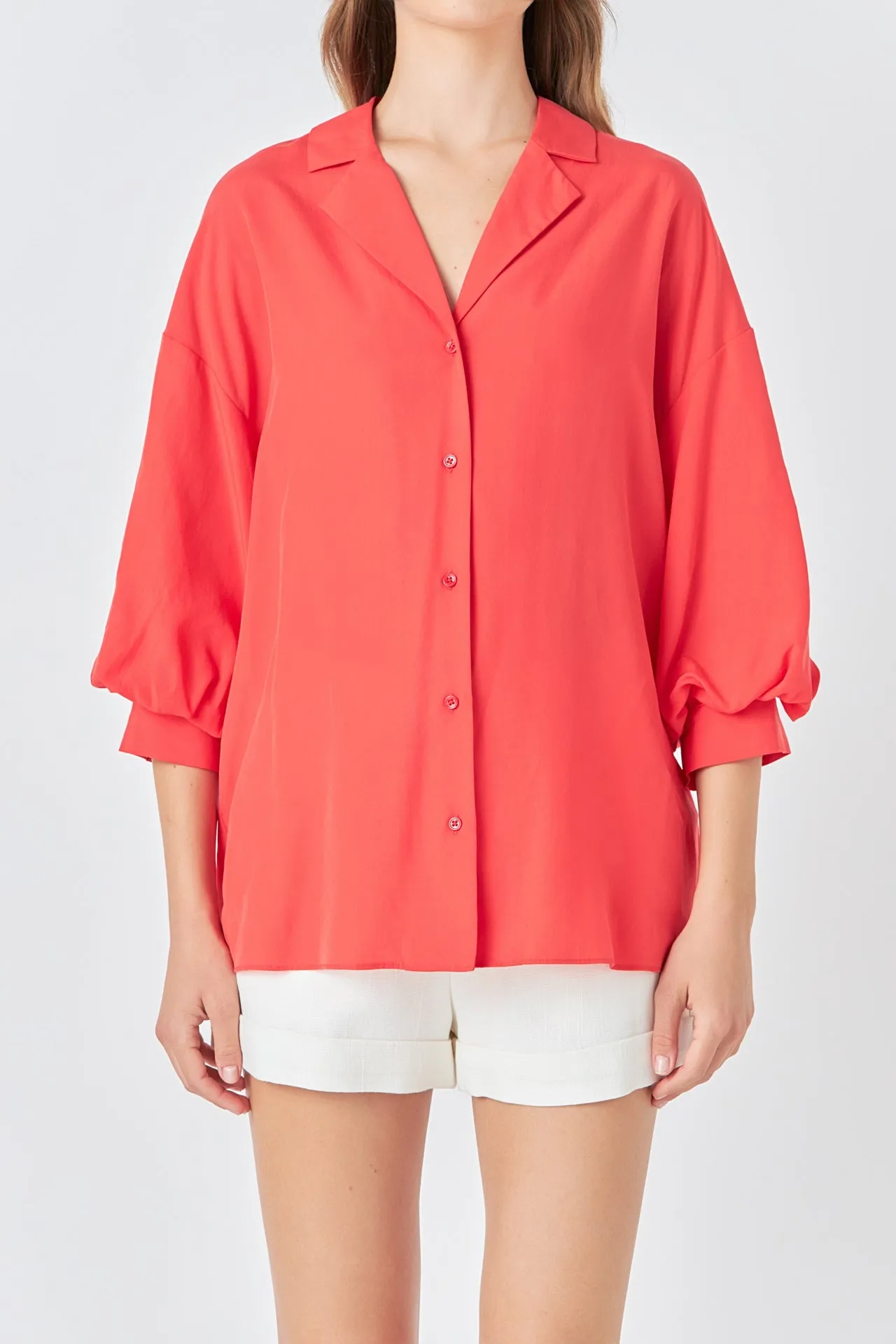 Button-Up Collared Shirt