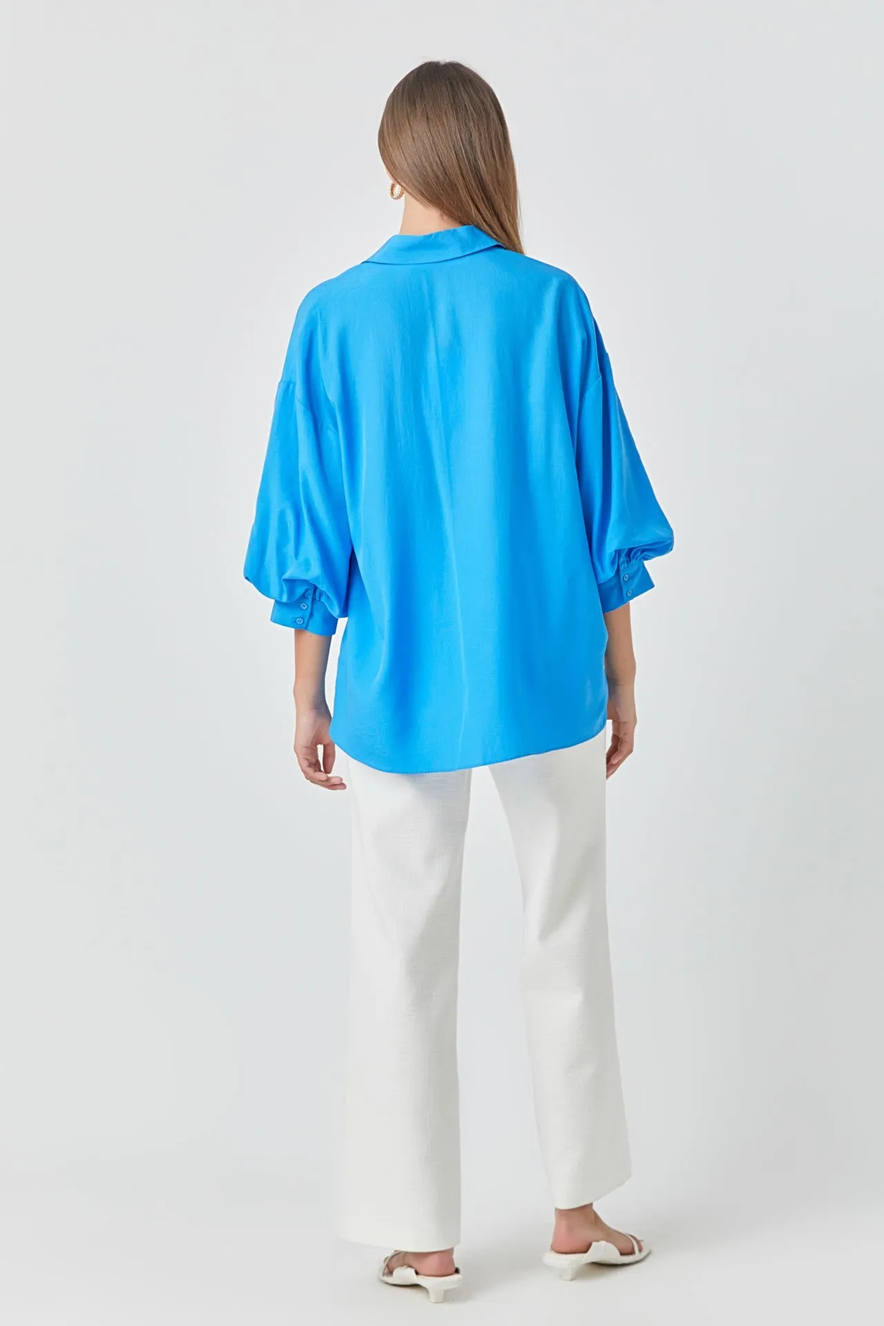 Button-Up Collared Shirt