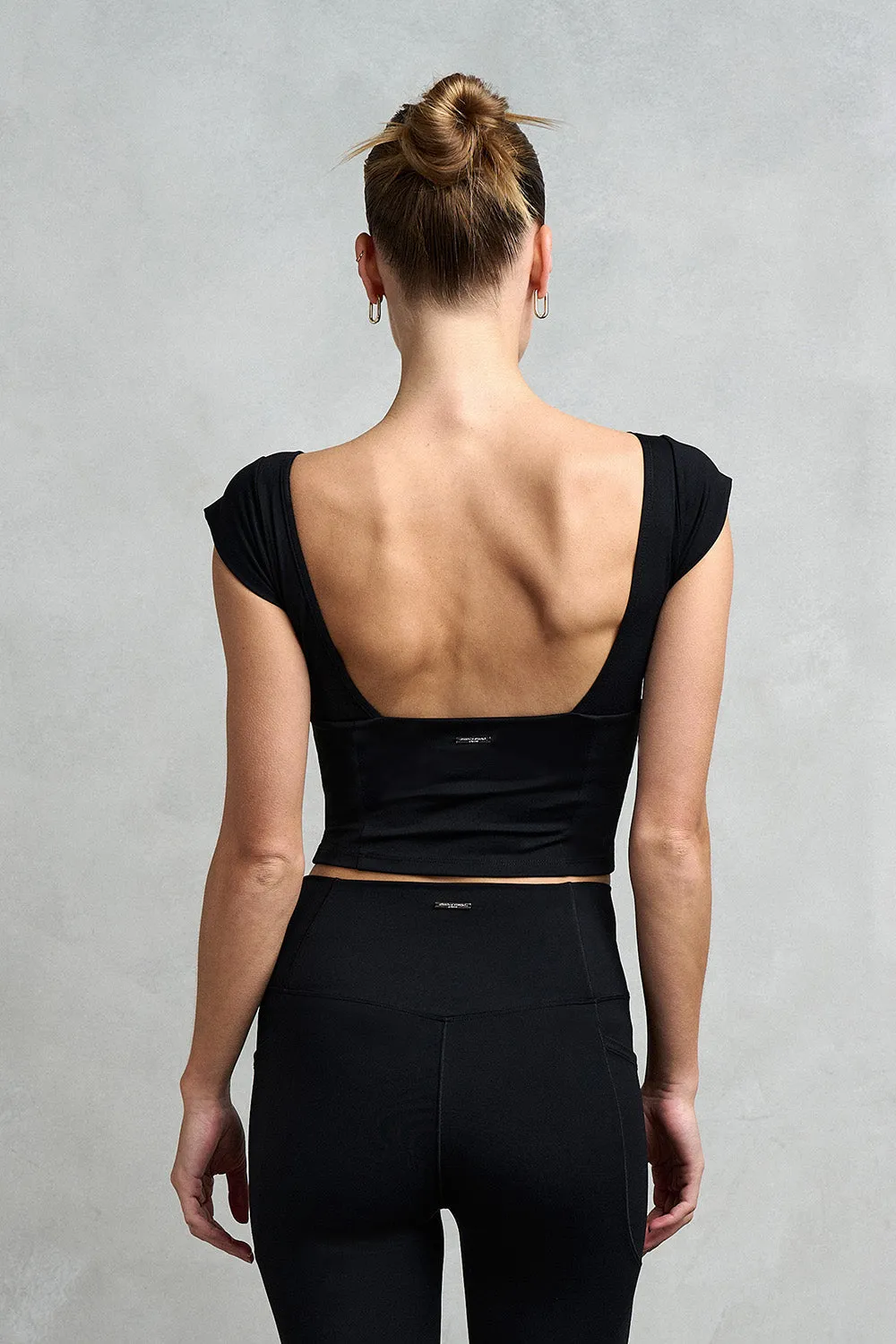 Camden - High Neck Backless Top
