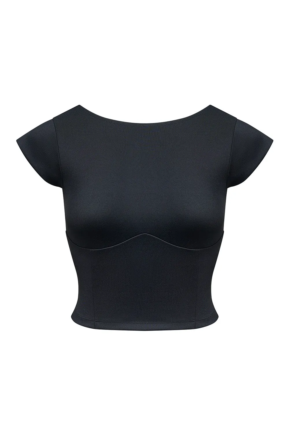 Camden - High Neck Backless Top
