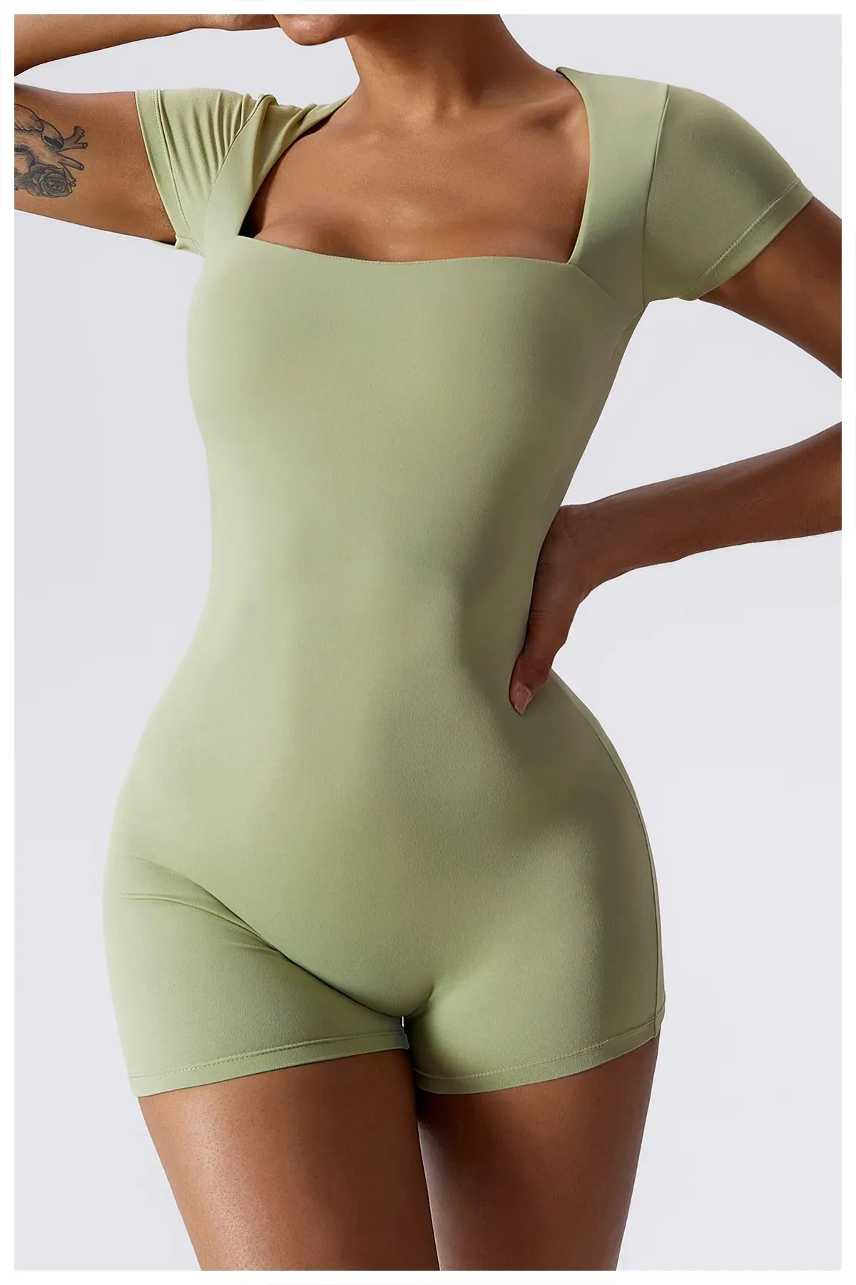 Camilla - Nylon Yoga Top