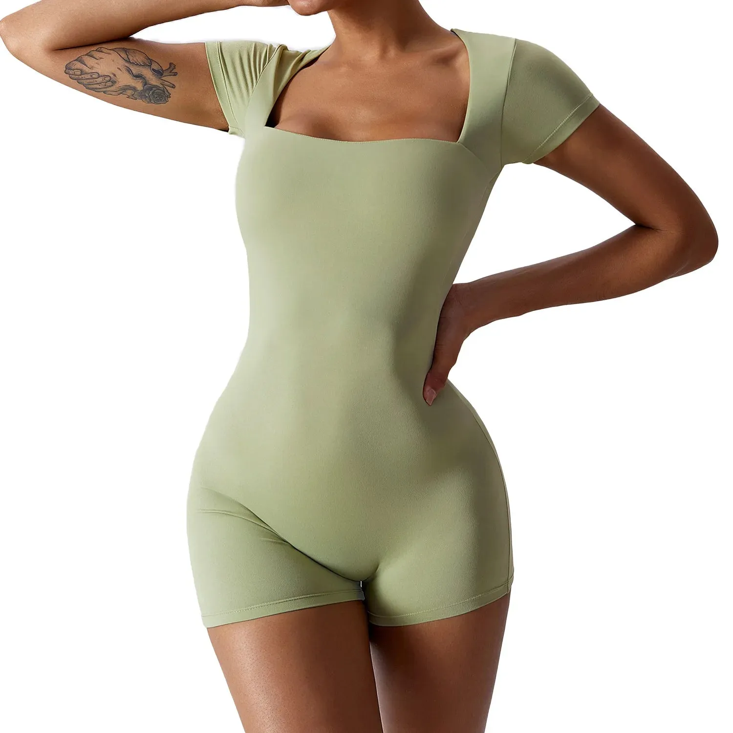 Camilla - Nylon Yoga Top