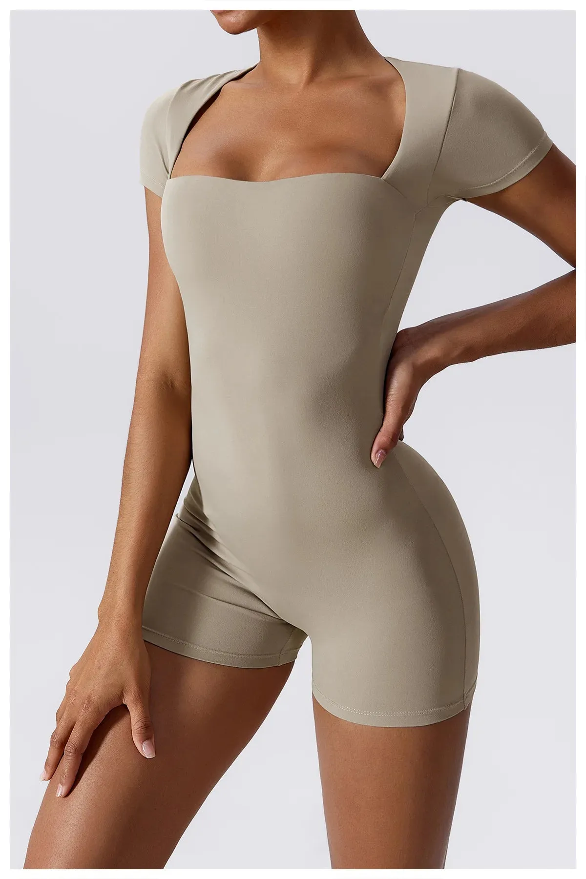 Camilla - Nylon Yoga Top