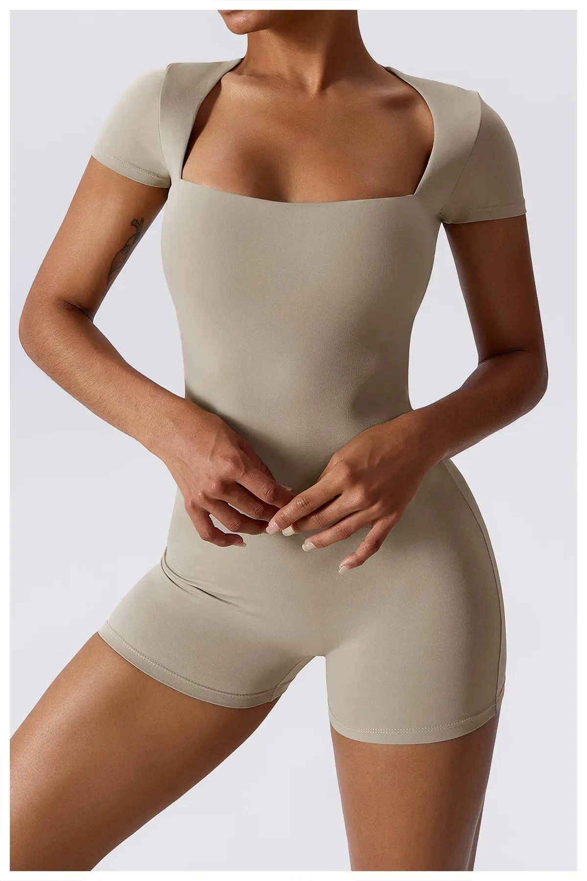 Camilla - Nylon Yoga Top