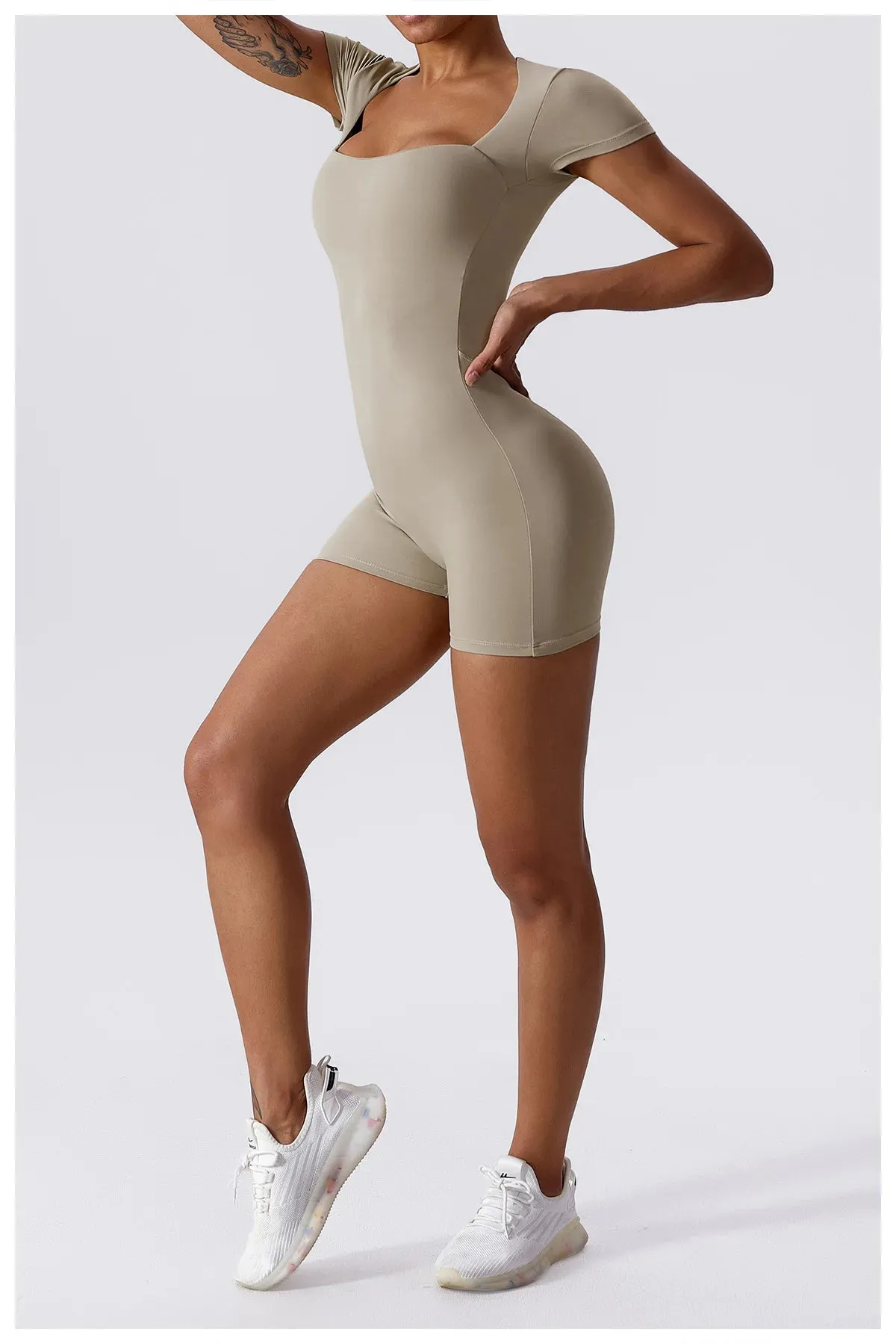 Camilla - Nylon Yoga Top