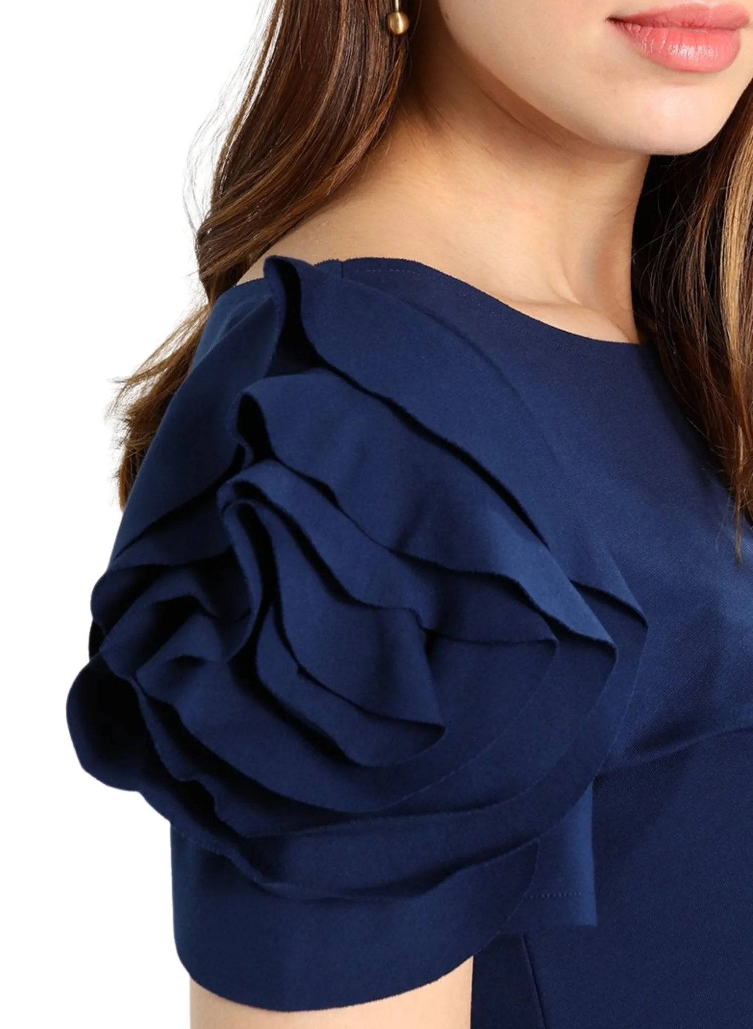Capri Maternity Dress - Medieval Blue