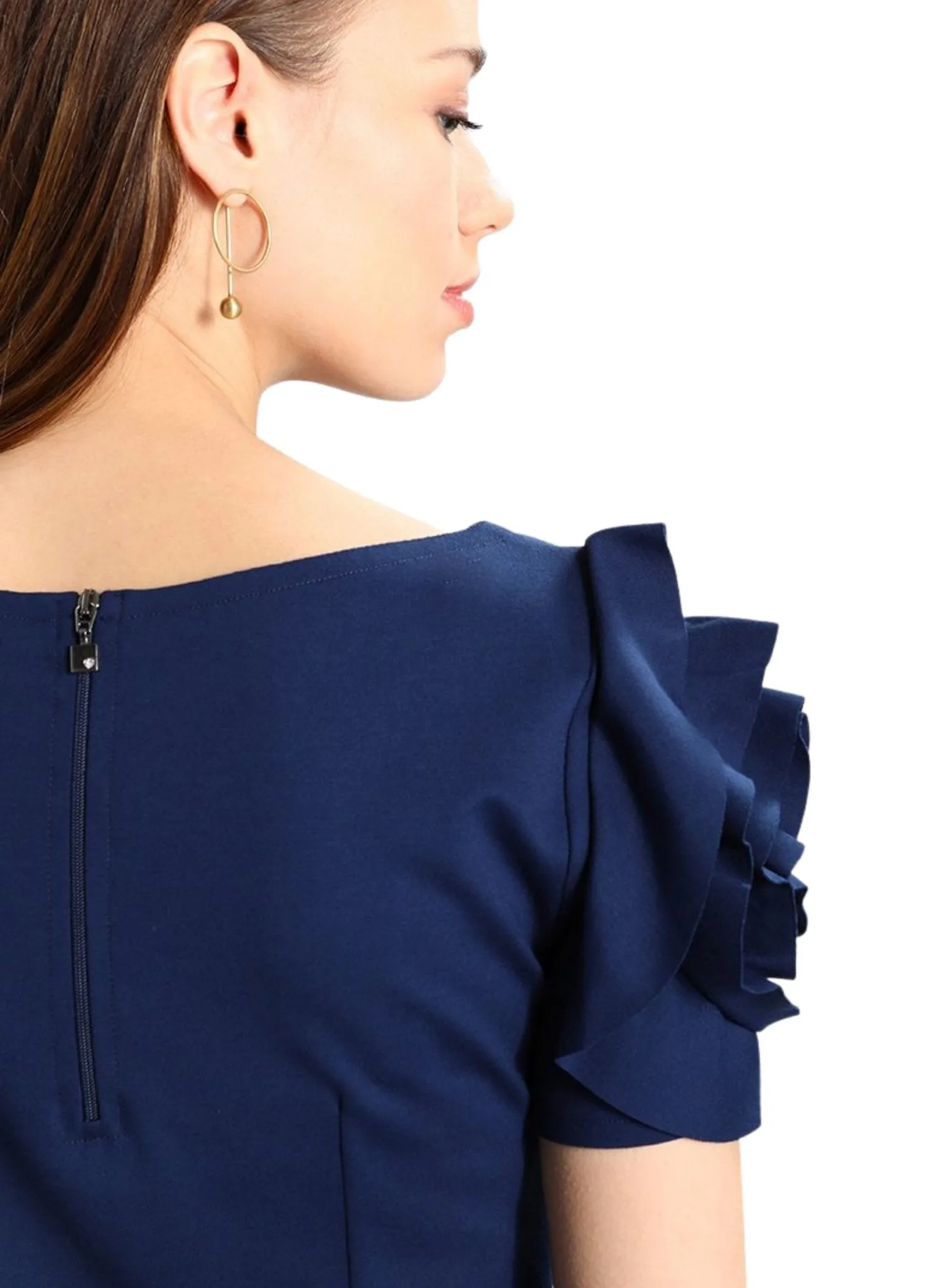 Capri Maternity Dress - Medieval Blue