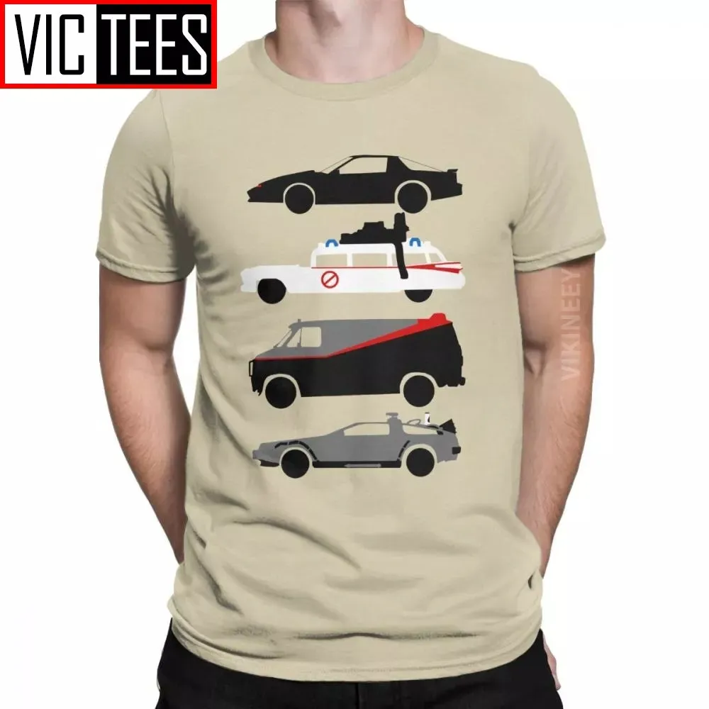 Car Design Funny Casual Men's O-Neck T-Shirt