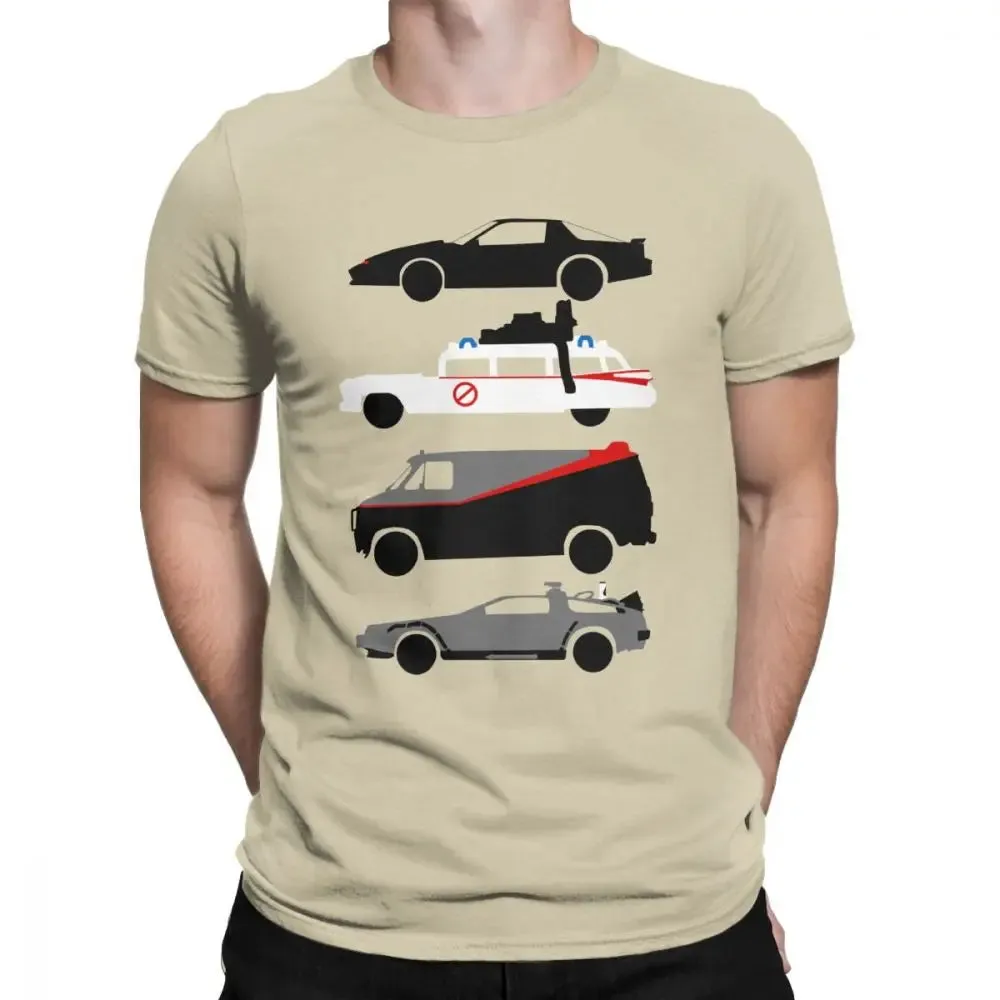 Car Design Funny Casual Men's O-Neck T-Shirt