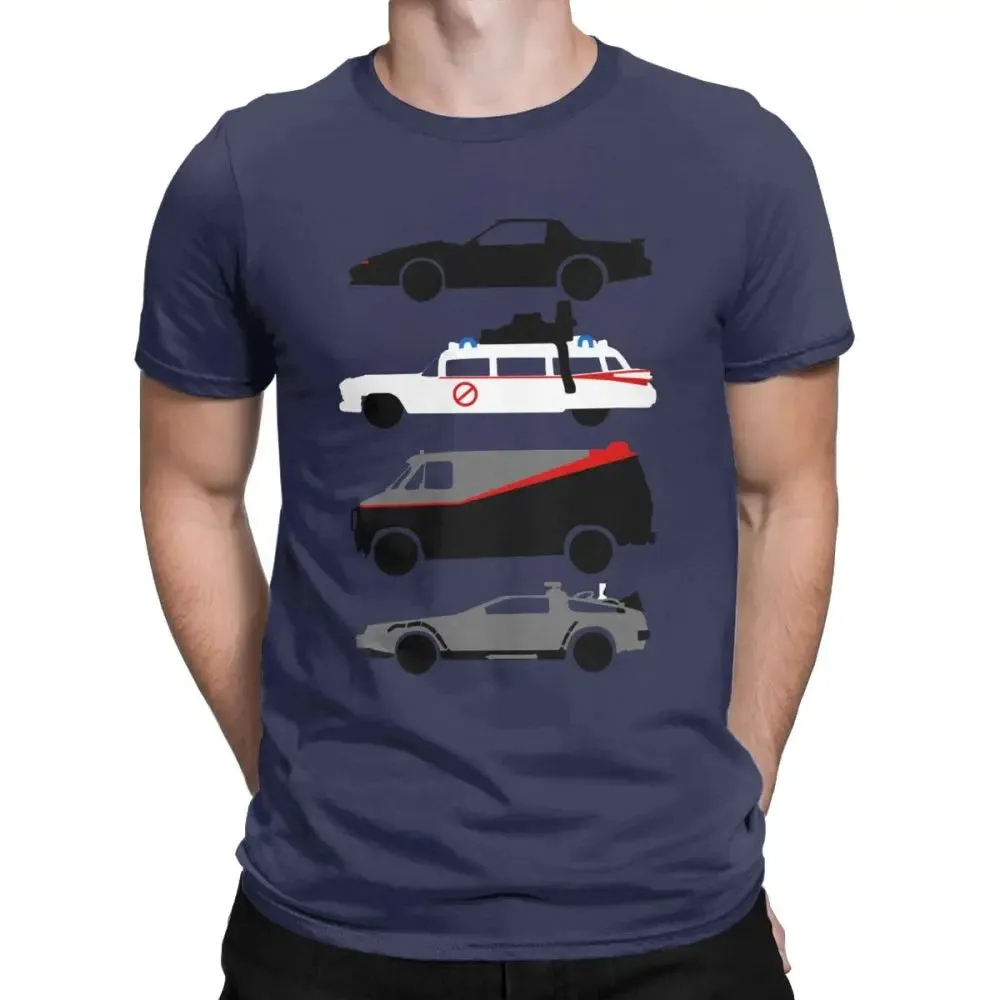 Car Design Funny Casual Men's O-Neck T-Shirt