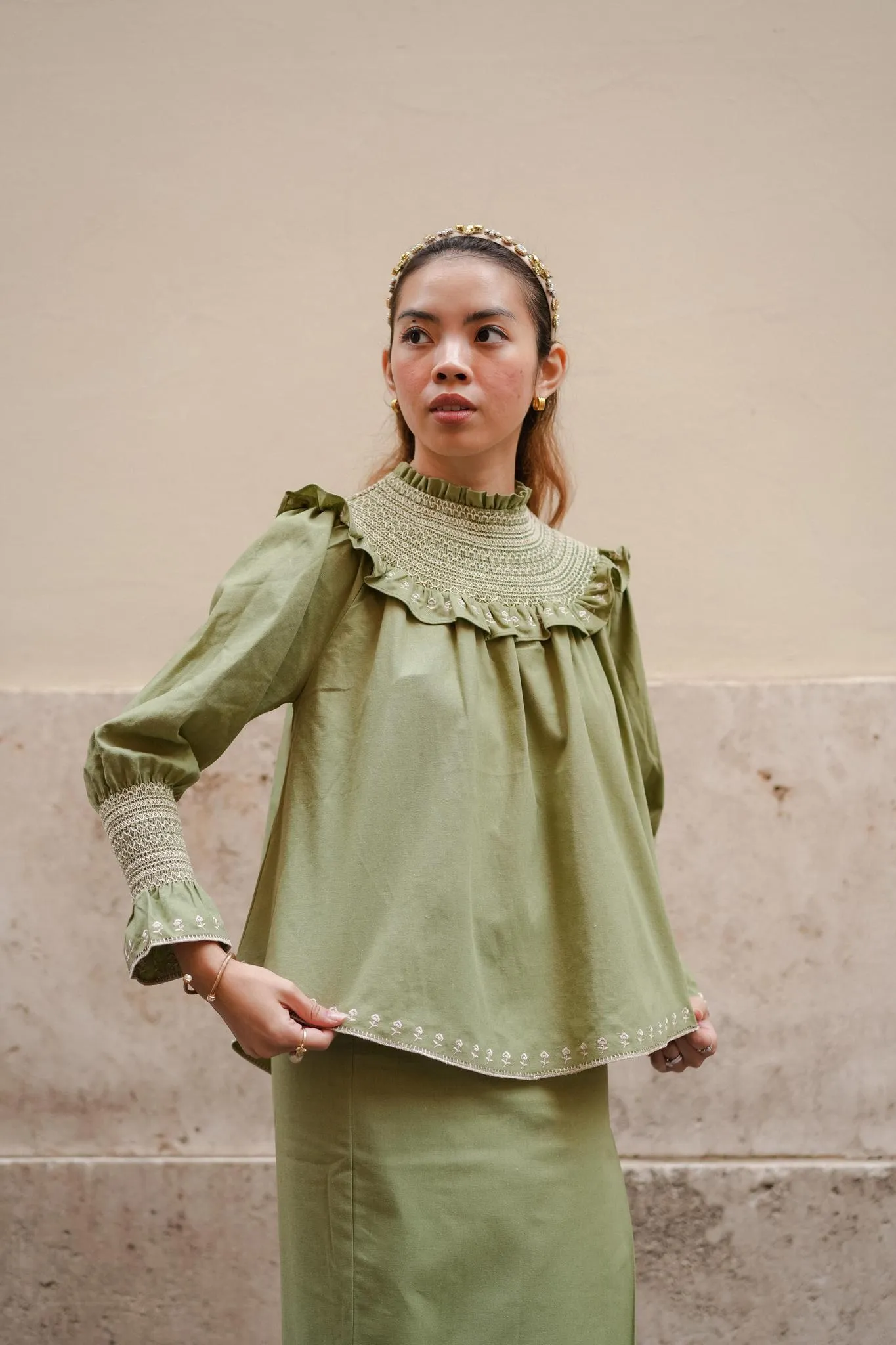 CARO IN PISTACHIO