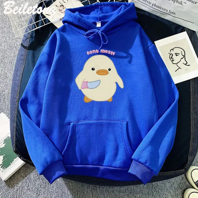 Casual Cartoon Loose Sweater for Women
