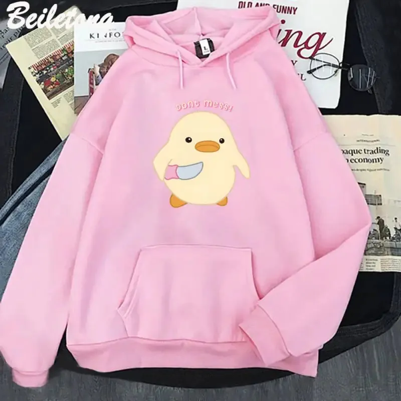 Casual Cartoon Loose Sweater for Women